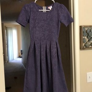 Purple LuLaRoe Amelia